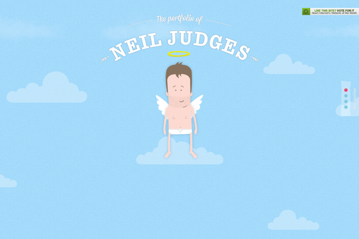 Neil Judges website preview